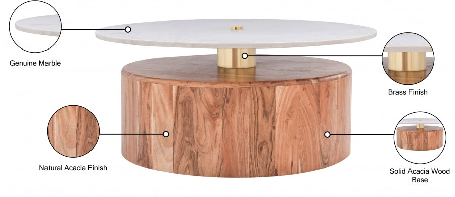 Table basse en grès