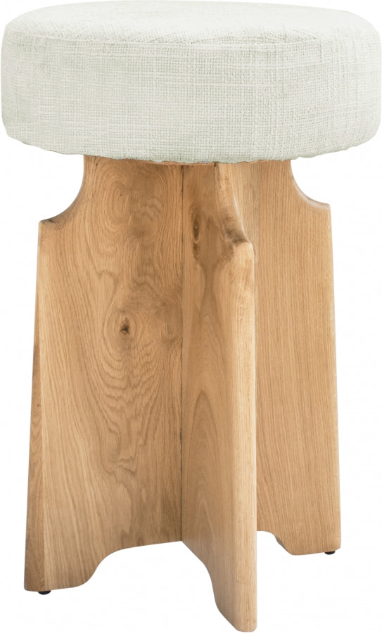 Tabouret de comptoir en jaspe