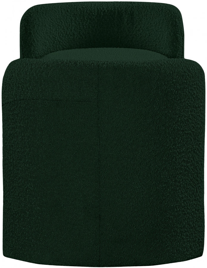 Banc Peyton en tissu bouclé