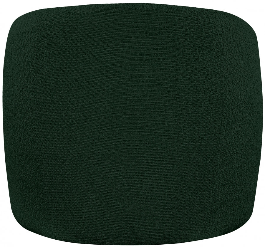 Chaise d'appoint Acadia en tissu bouclé