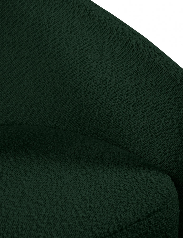 Chaise d'appoint Acadia en tissu bouclé