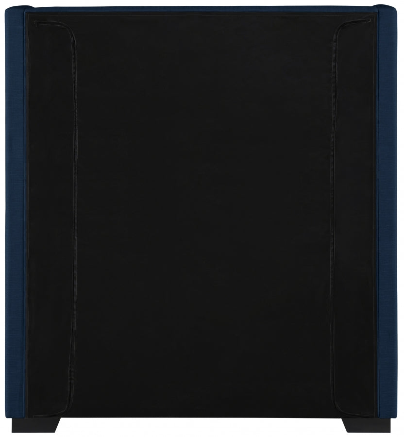 Lit double en lin Oxford