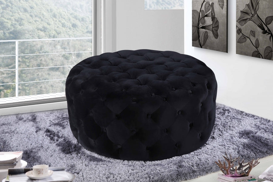 Pouf Addison en velours | Banc