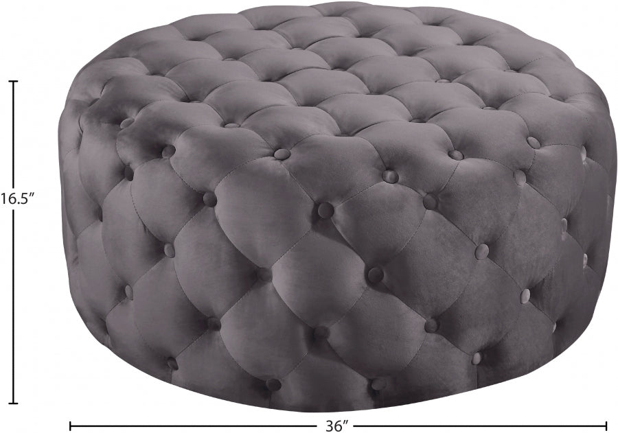 Pouf Addison en velours | Banc