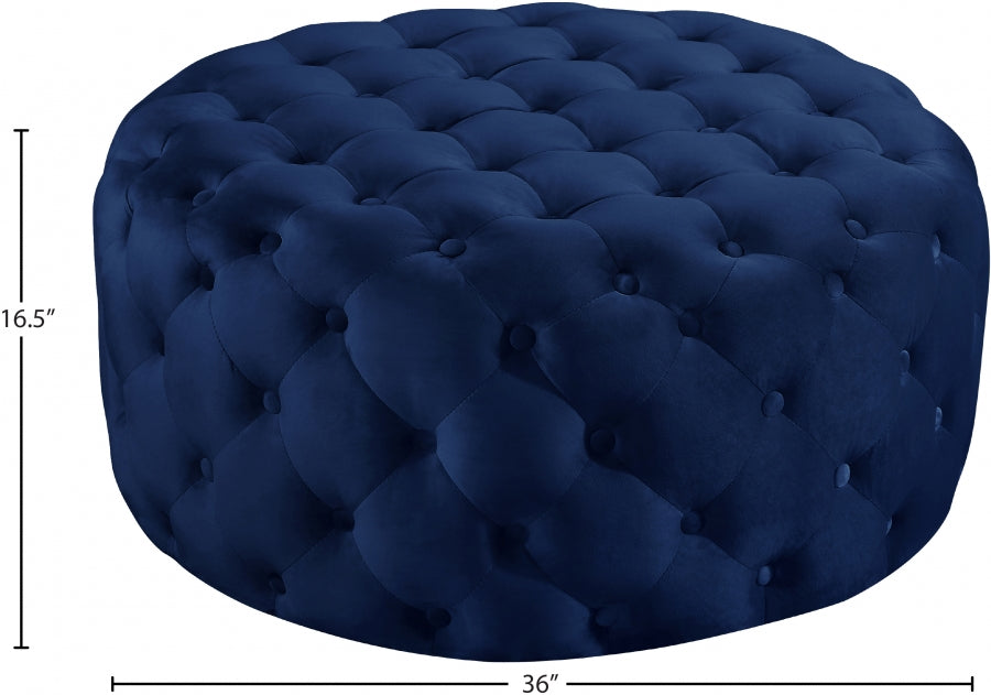 Pouf Addison en velours | Banc