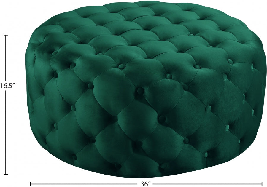 Pouf Addison en velours | Banc