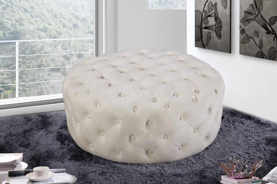 Pouf Addison en velours | Banc