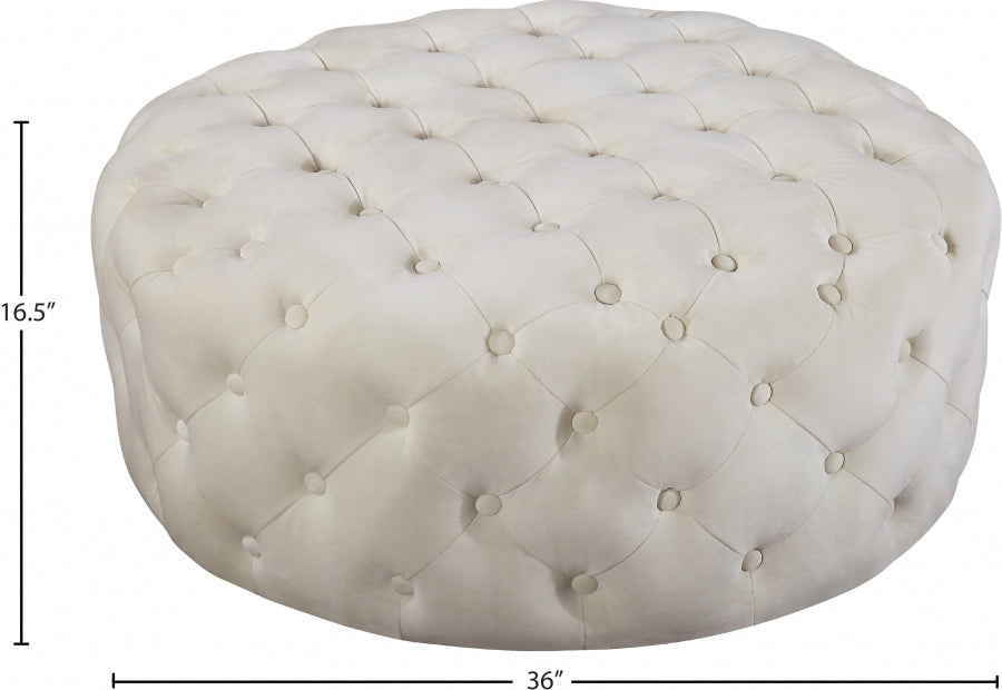 Pouf Addison en velours | Banc