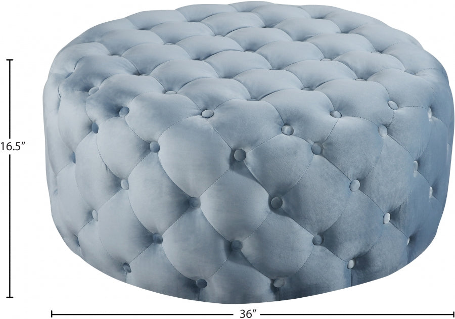 Pouf Addison en velours | Banc