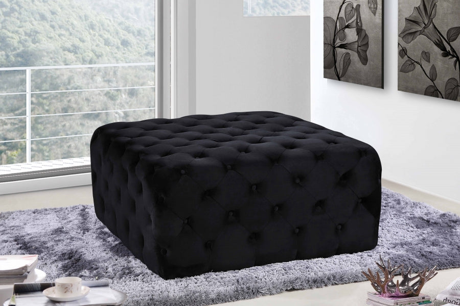 Pouf en velours Ariel | Banc