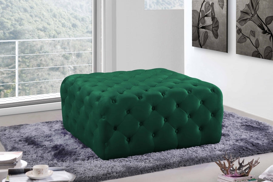 Pouf en velours Ariel | Banc