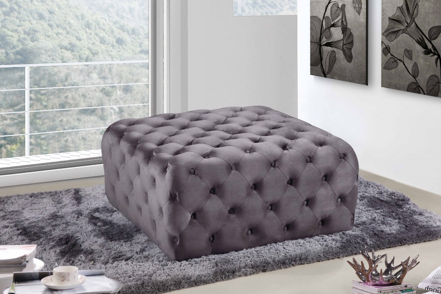 Pouf en velours Ariel | Banc