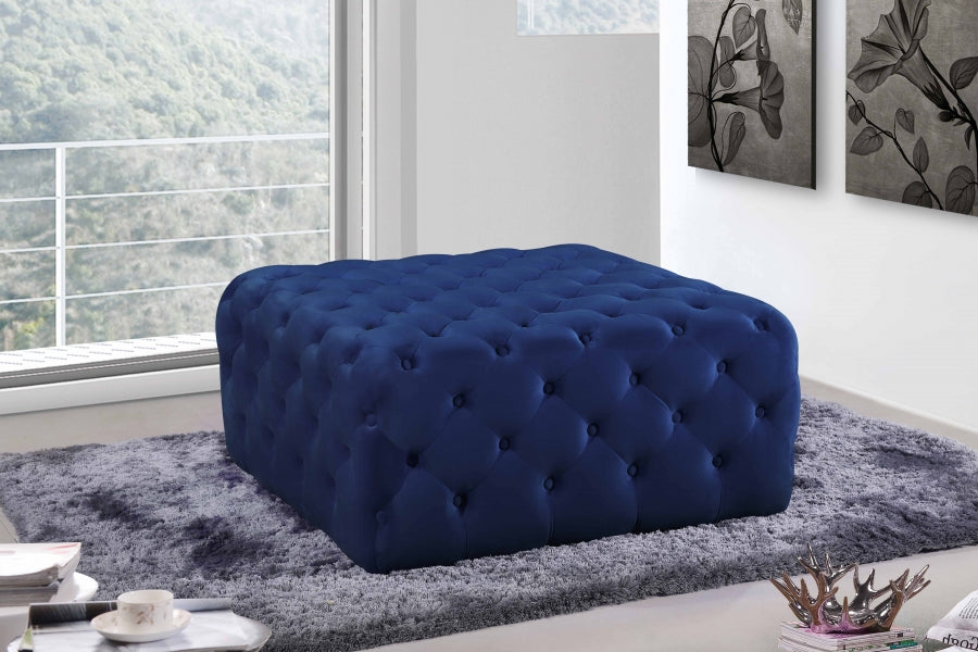 Pouf en velours Ariel | Banc