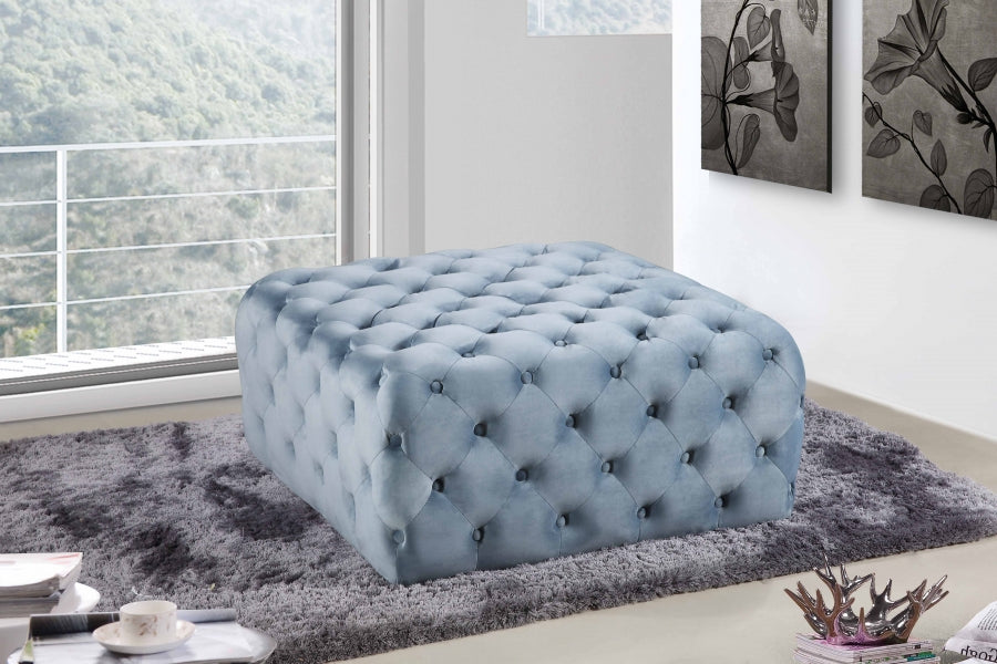 Pouf en velours Ariel | Banc