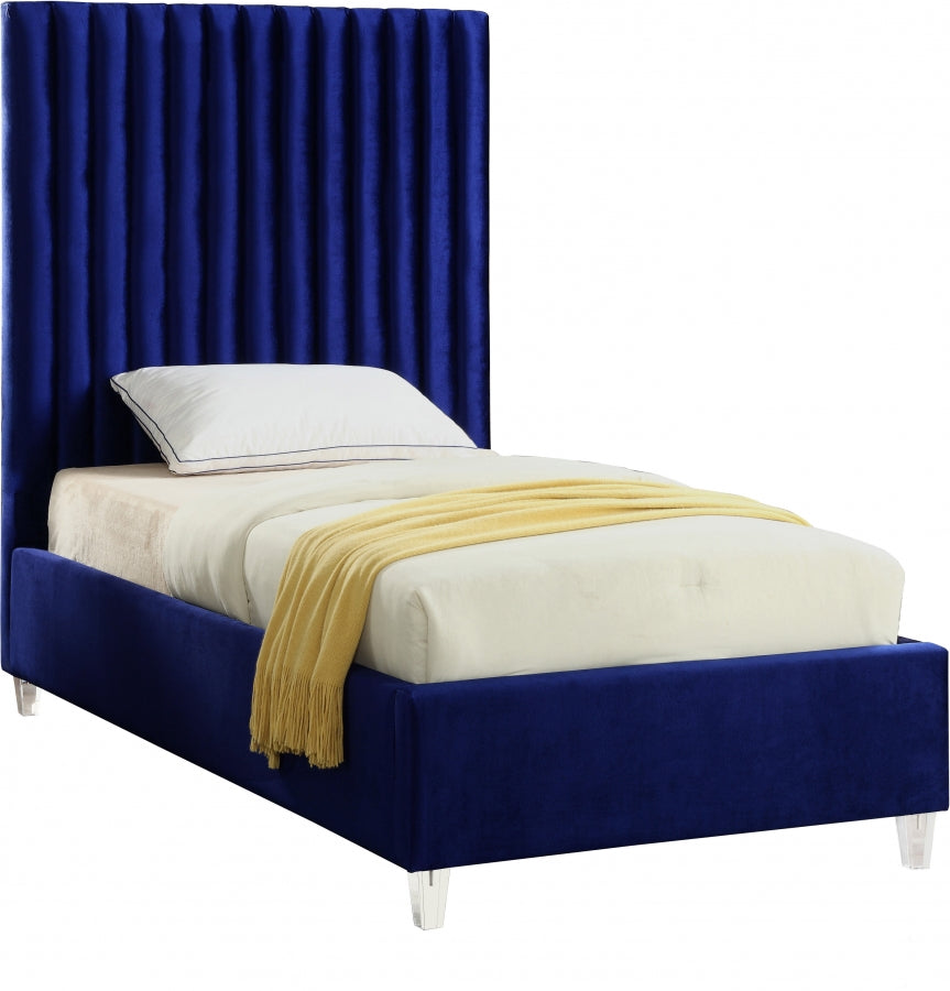 Lit en velours Candace