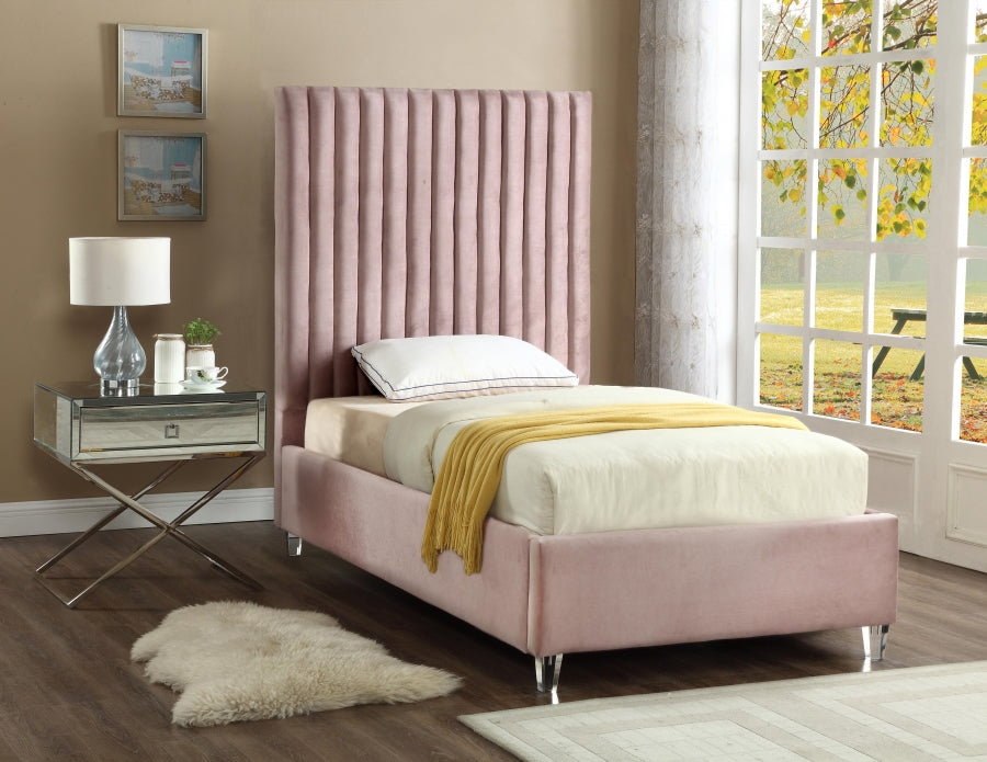 Lit en velours Candace