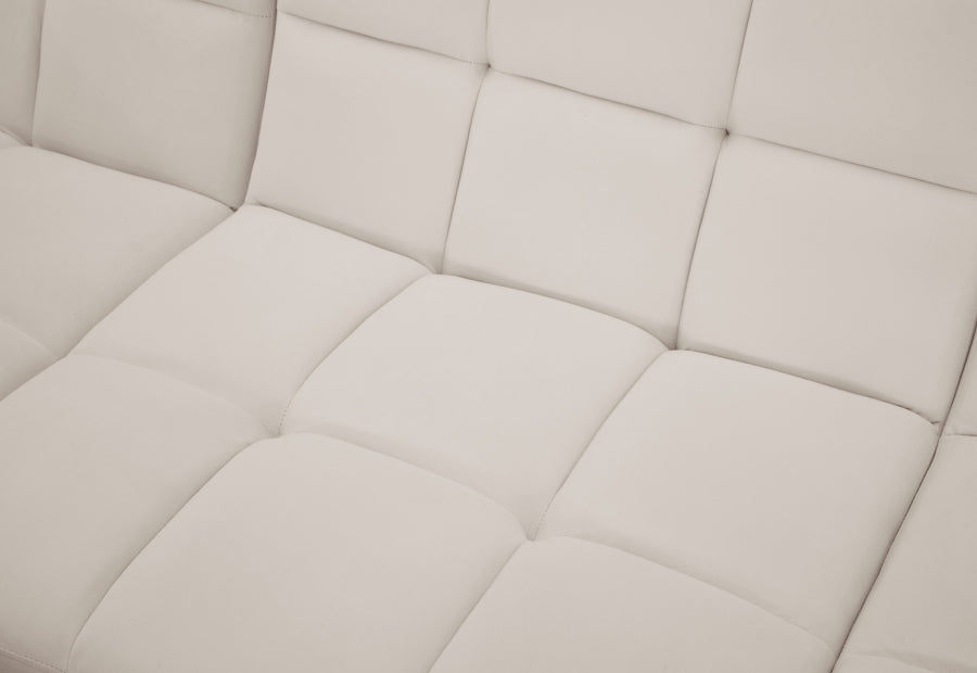 Sectionnel modulaire en velours Relax