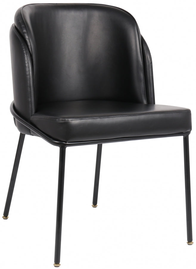 Chaise de salle à manger en similicuir Jagger