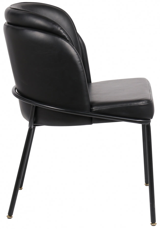 Chaise de salle à manger en similicuir Jagger