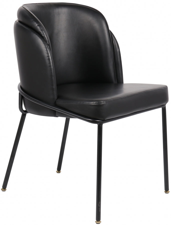 Chaise de salle à manger en similicuir Jagger
