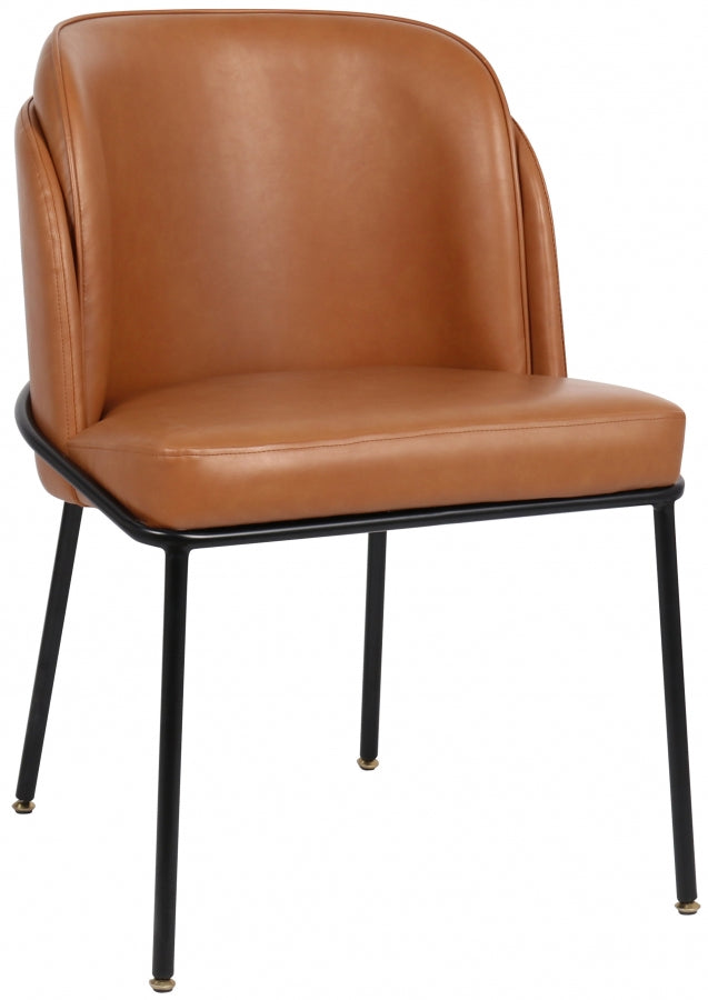 Chaise de salle à manger en similicuir Jagger
