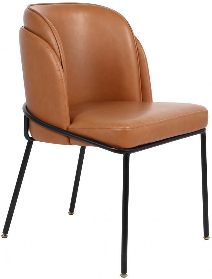 Chaise de salle à manger en similicuir Jagger