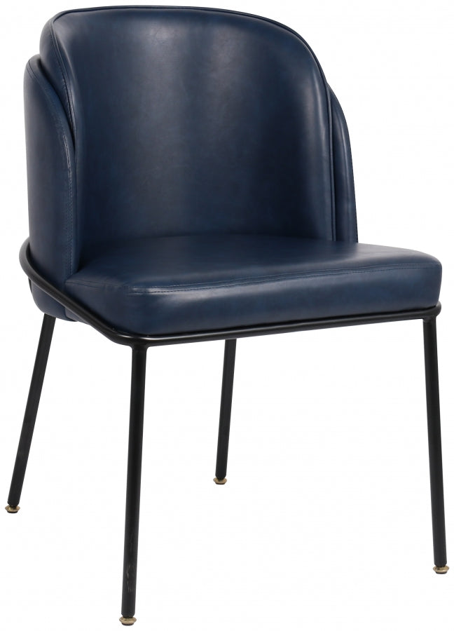 Chaise de salle à manger en similicuir Jagger