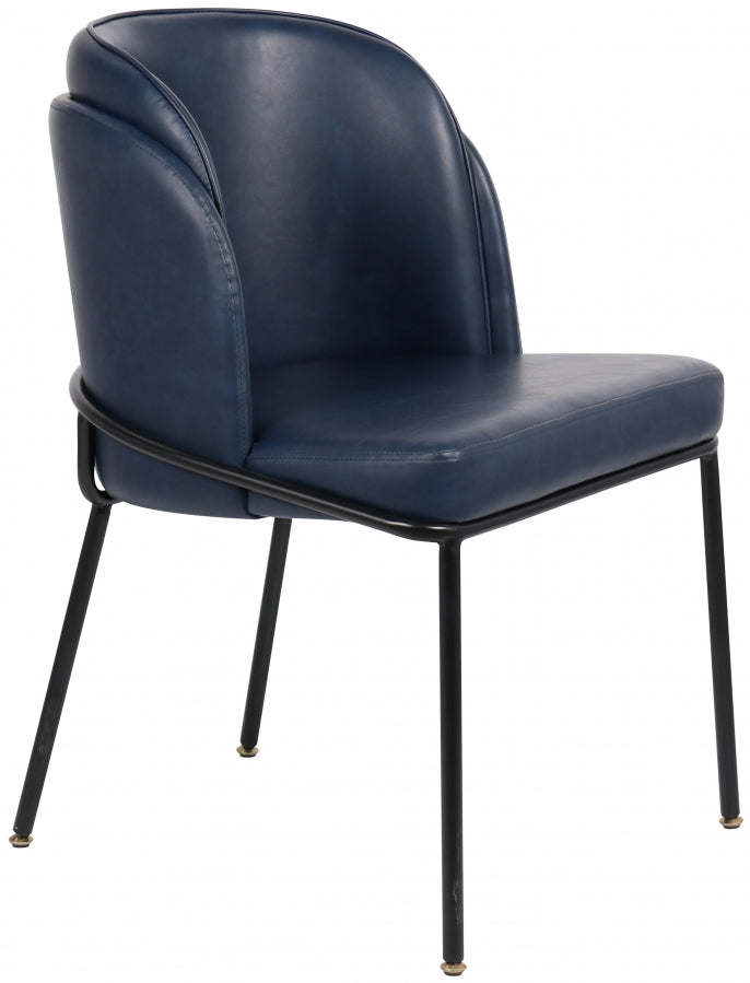 Chaise de salle à manger en similicuir Jagger