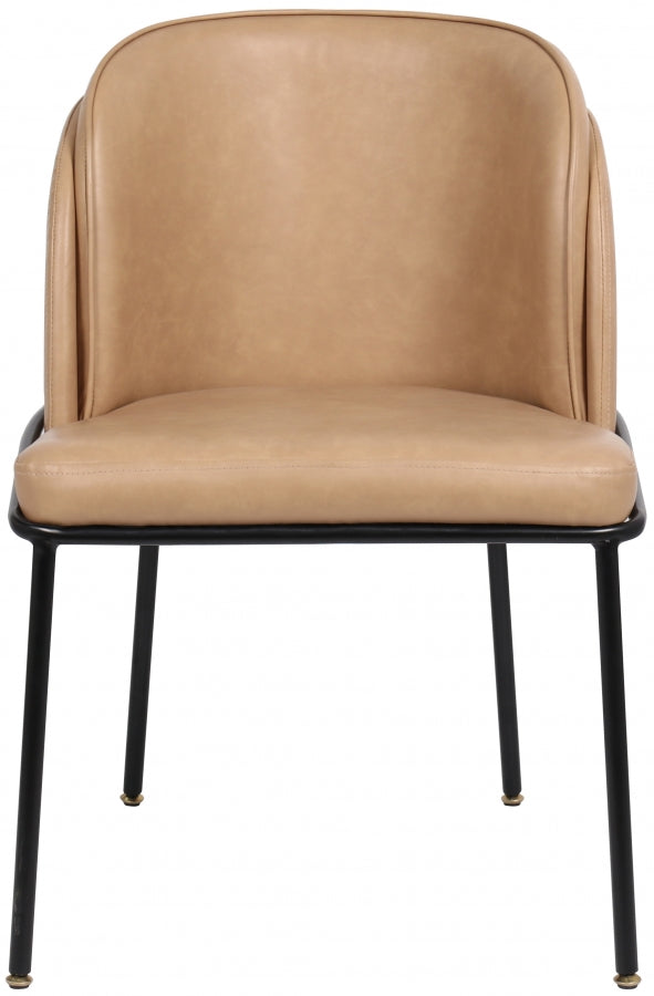 Chaise de salle à manger en similicuir Jagger