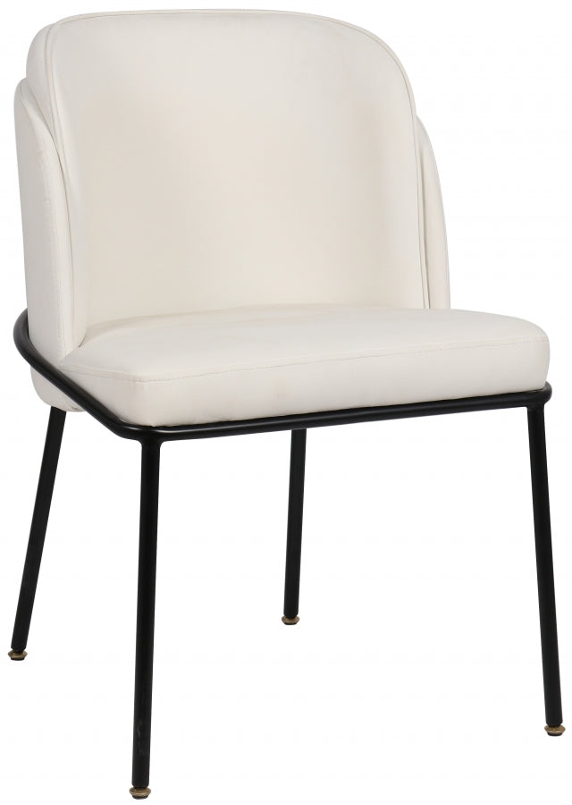 Chaise de salle à manger en similicuir Jagger