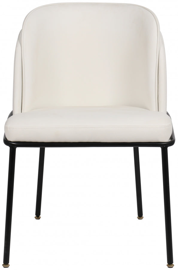 Chaise de salle à manger en similicuir Jagger