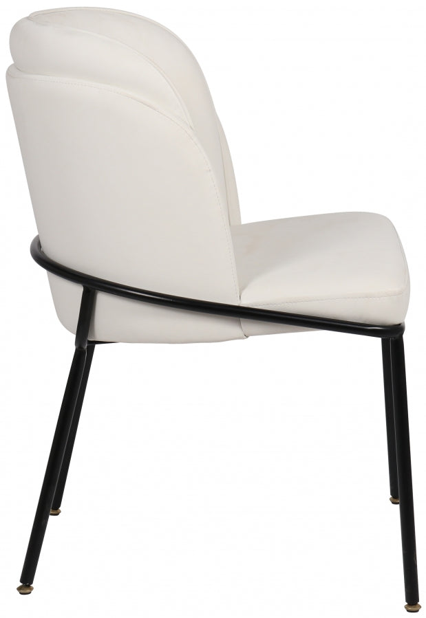Chaise de salle à manger en similicuir Jagger