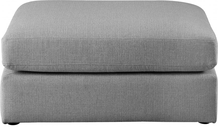 Pouf modulaire en lin et polyester Beckham 