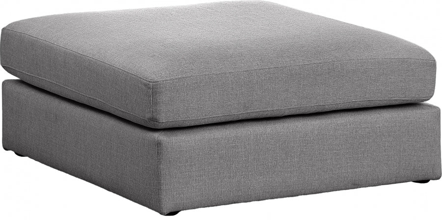 Pouf modulaire en lin et polyester Beckham 