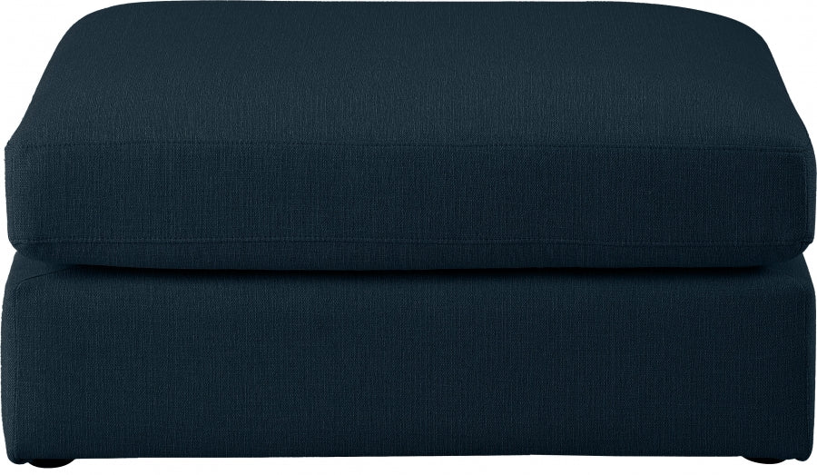 Pouf modulaire en lin et polyester Beckham 