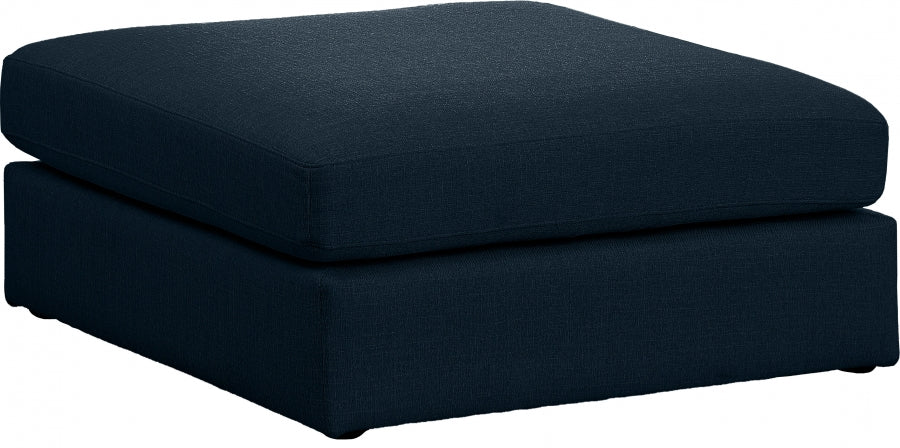 Pouf modulaire en lin et polyester Beckham 