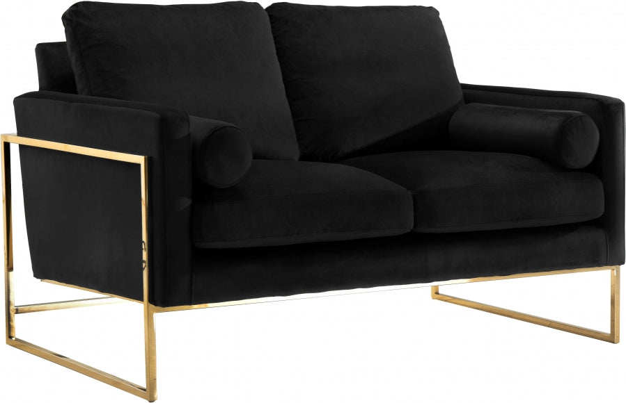 Causeuse en velours Mila