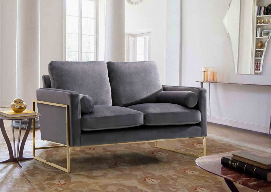 Causeuse en velours Mila 