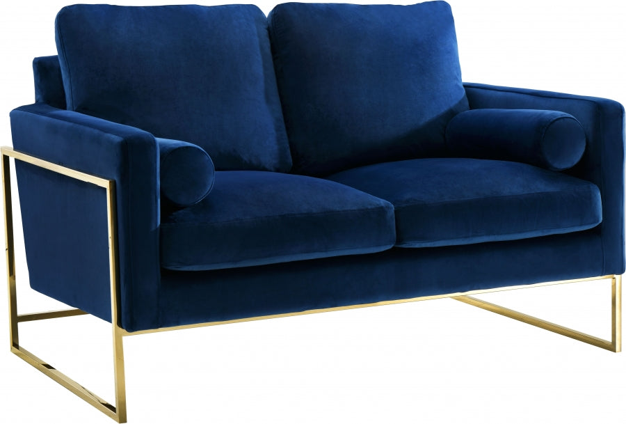 Causeuse en velours Mila 