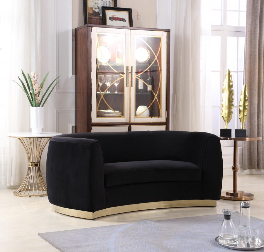Causeuse en velours Julian 