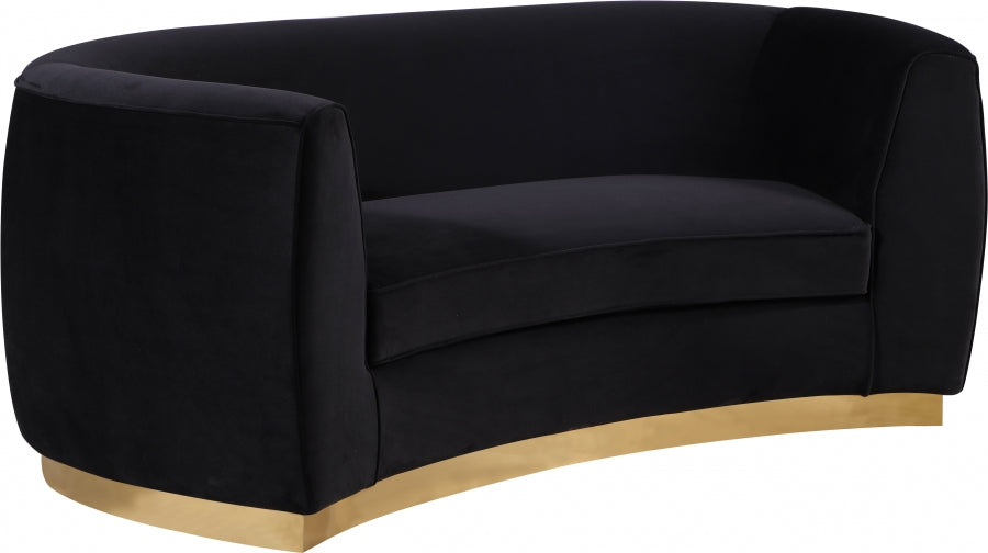 Causeuse en velours Julian