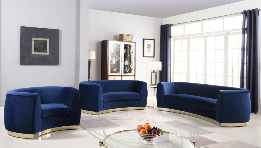 Causeuse en velours Julian 