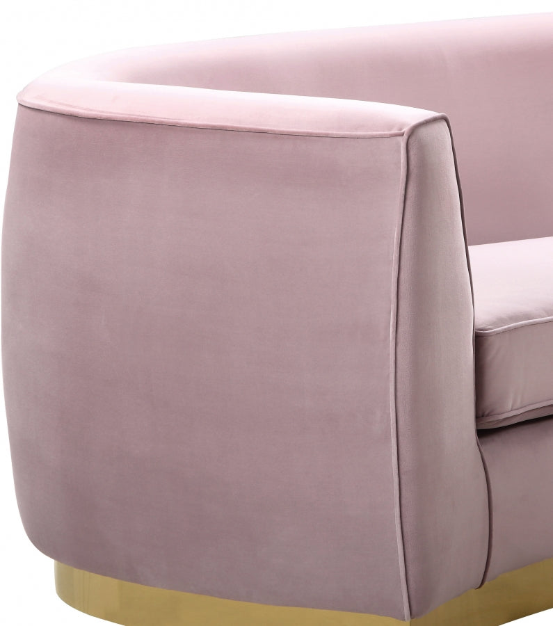 Fauteuil Julien en velours