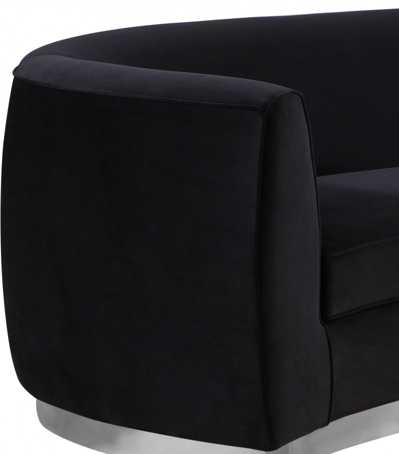 Fauteuil Julien en Velours