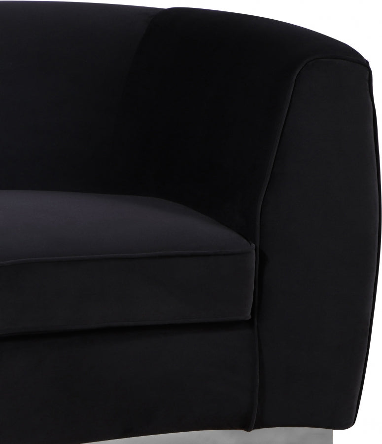 Fauteuil Julien en Velours