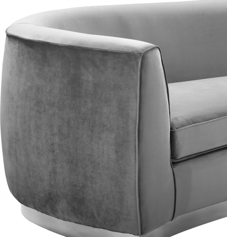 Causeuse en velours Julian