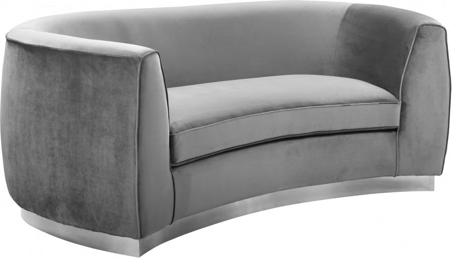 Causeuse en velours Julian