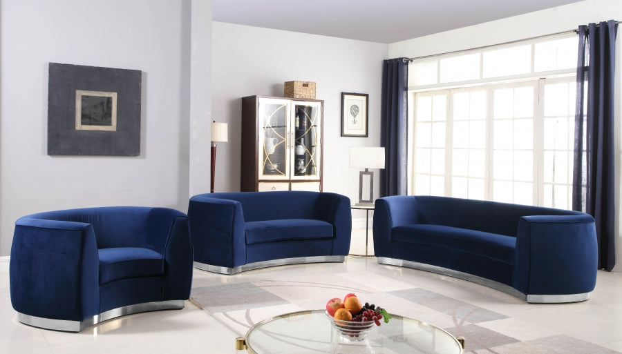 Causeuse en velours Julian