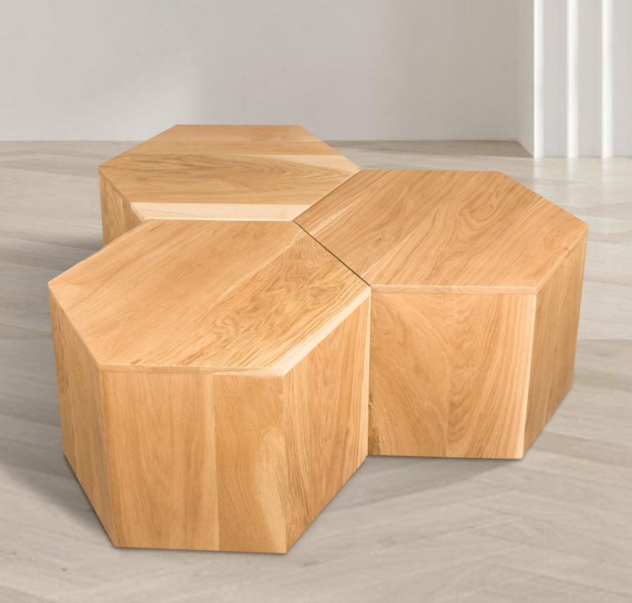 Table basse modulaire 3 pièces Eternal