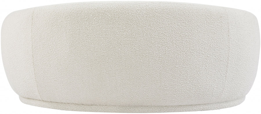 Causeuse en tissu bouclé Hyde 